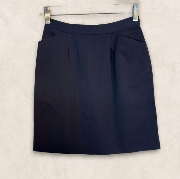 Saks Fifth Avenue Dresses & Skirts - Saks Fifth Avenue Midi Skirt - Navy Blue